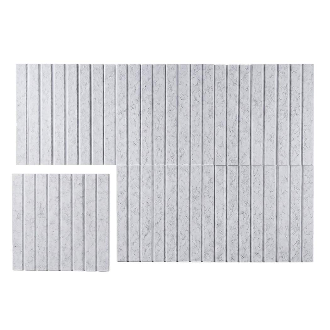 Levede Cork Boards Alternative Photo Display Board 12 Pcs 30cmx30cm Coustic