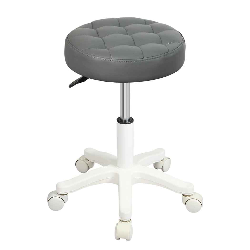 Levede Bar Stools Rolling Salon Chairs Swivel Stool Adjustable Height Work SPA - Picture 28 of 35