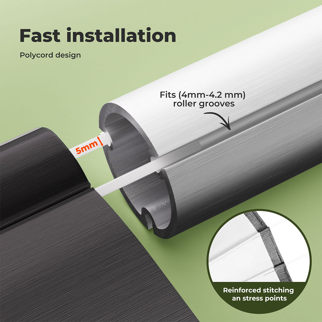 Manan Caravan Awning Replacement Vinyl RV Fabric 14FT-18FT Shading Roll Out Suit - Picture 32 of 72