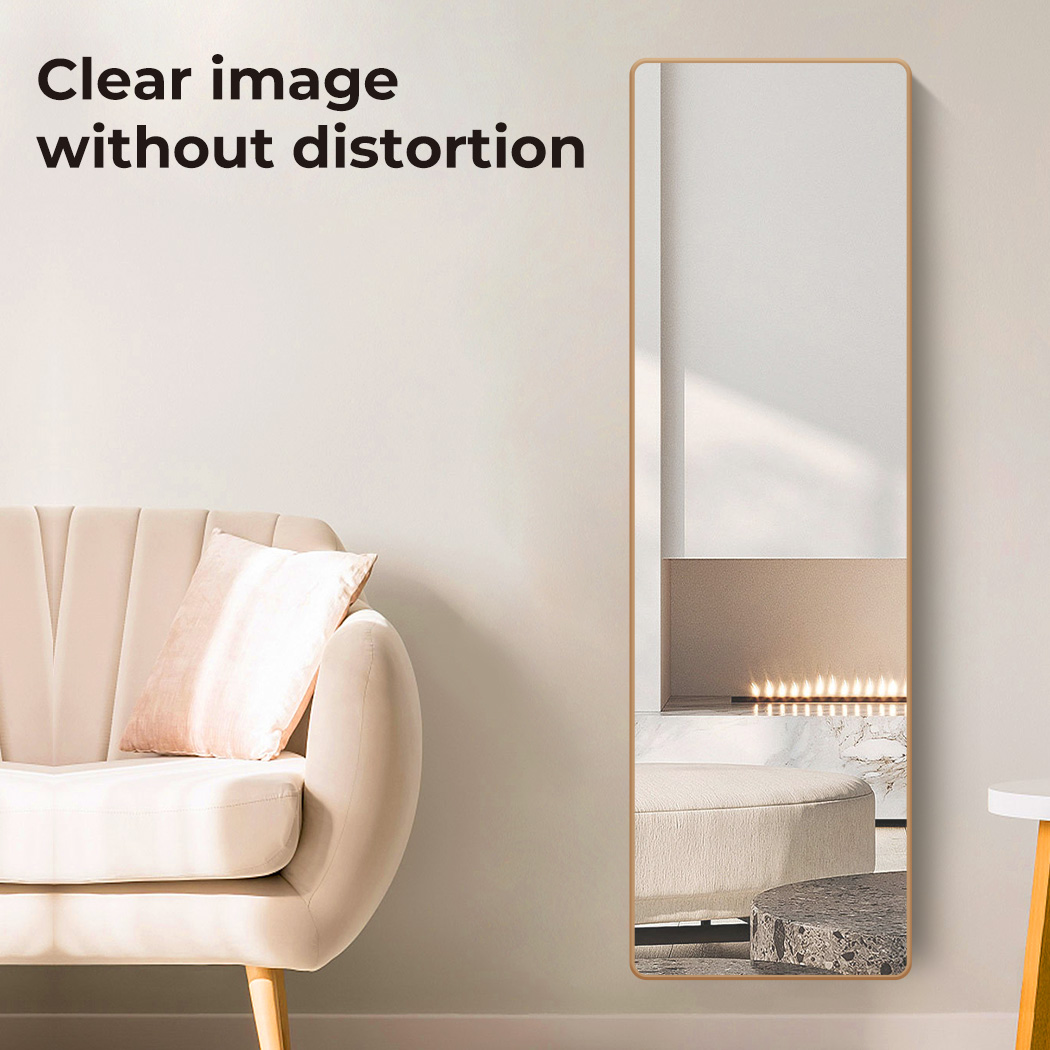 Yezi Full Length Mirror Wall Mounted Hanging Dressing Mirror Home Decor Bedroom - Picture 16 of 32