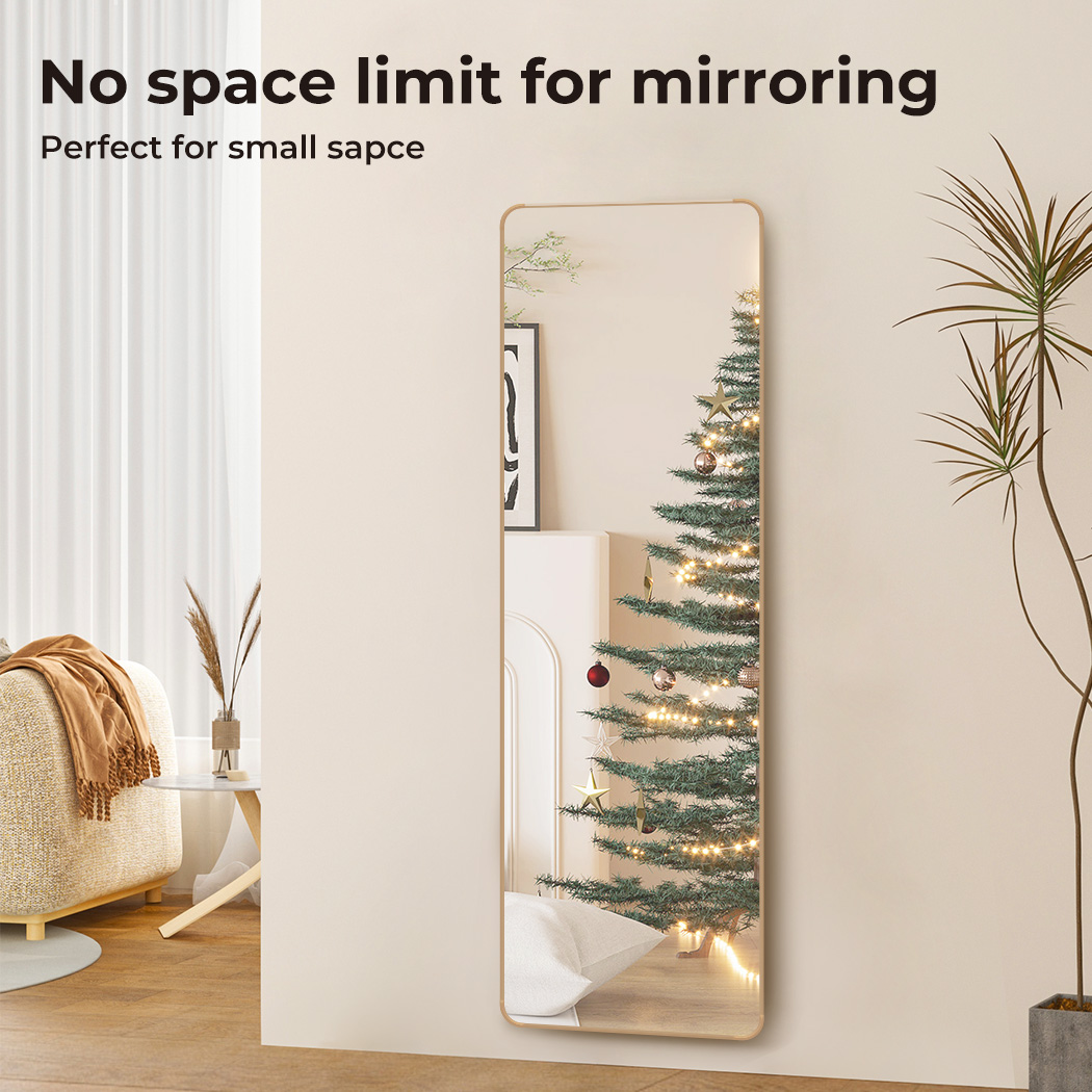 Yezi Full Length Mirror Wall Mounted Hanging Dressing Mirror Home Decor Bedroom - Picture 17 of 32
