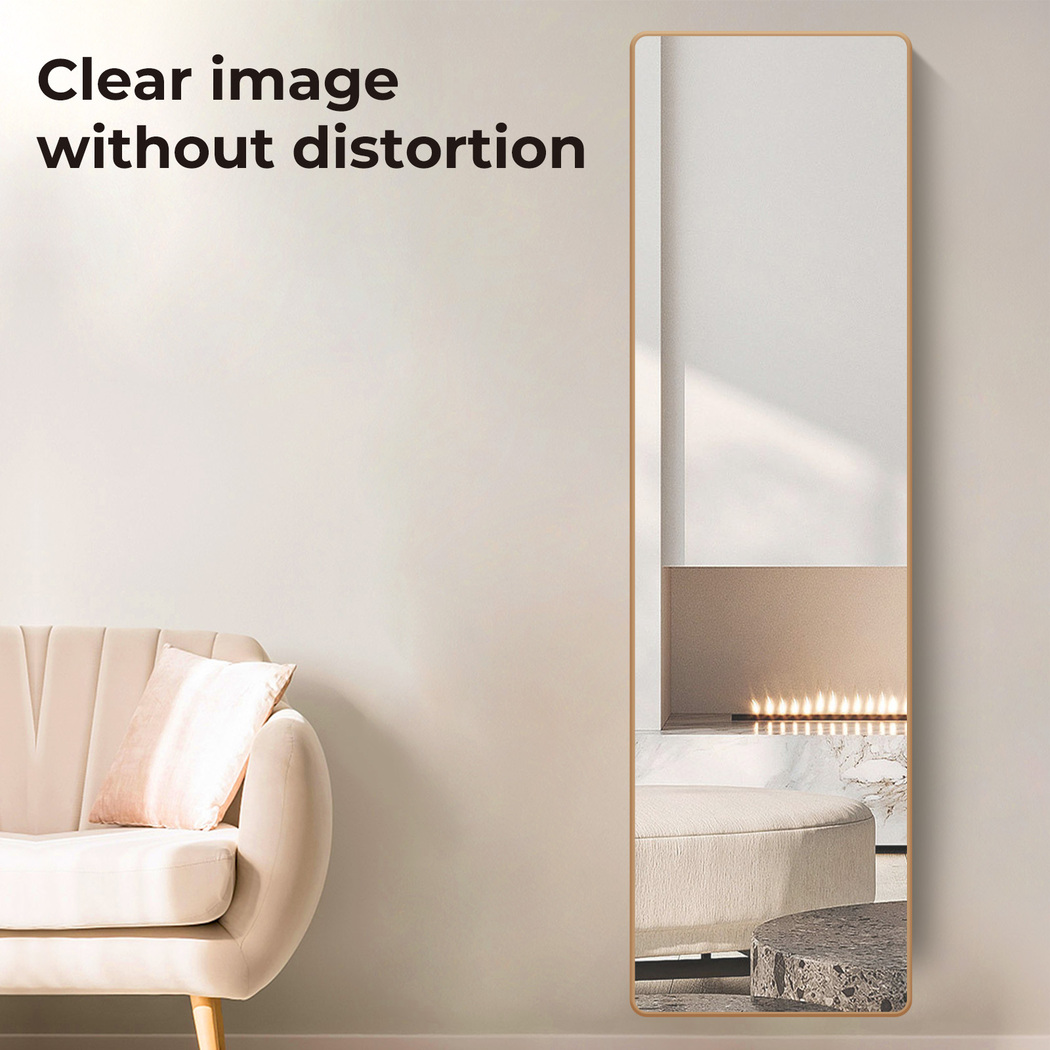 Yezi Full Length Mirror Wall Mounted Hanging Dressing Mirror Home Decor Bedroom - Picture 26 of 32
