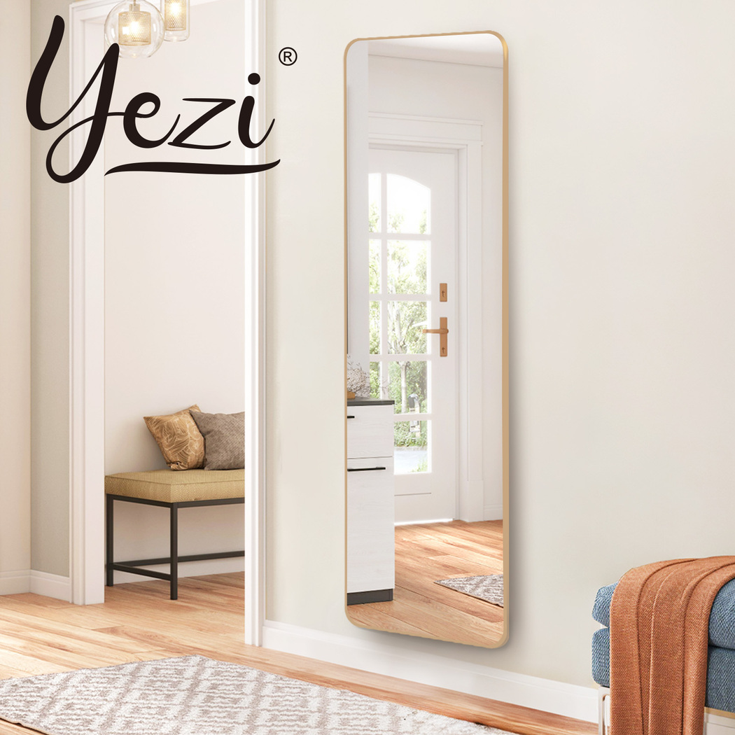 Yezi Full Length Mirror Wall Mounted Hanging Dressing Mirror Home Decor Bedroom - Picture 32 of 32
