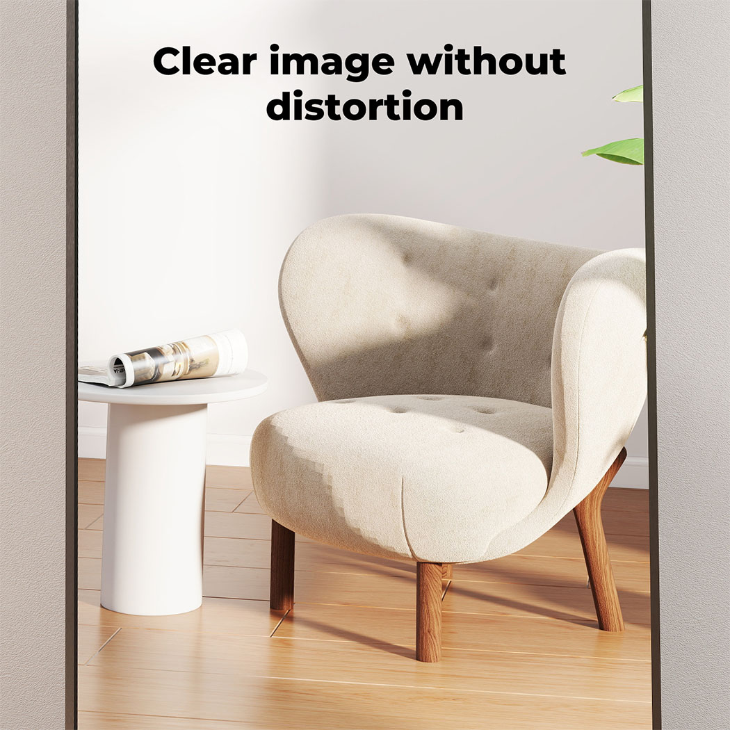 Yezi 165X60CM Full Length Mirror Floor Standing Wall Mounted Mirror Home Decor - Picture 17 of 36