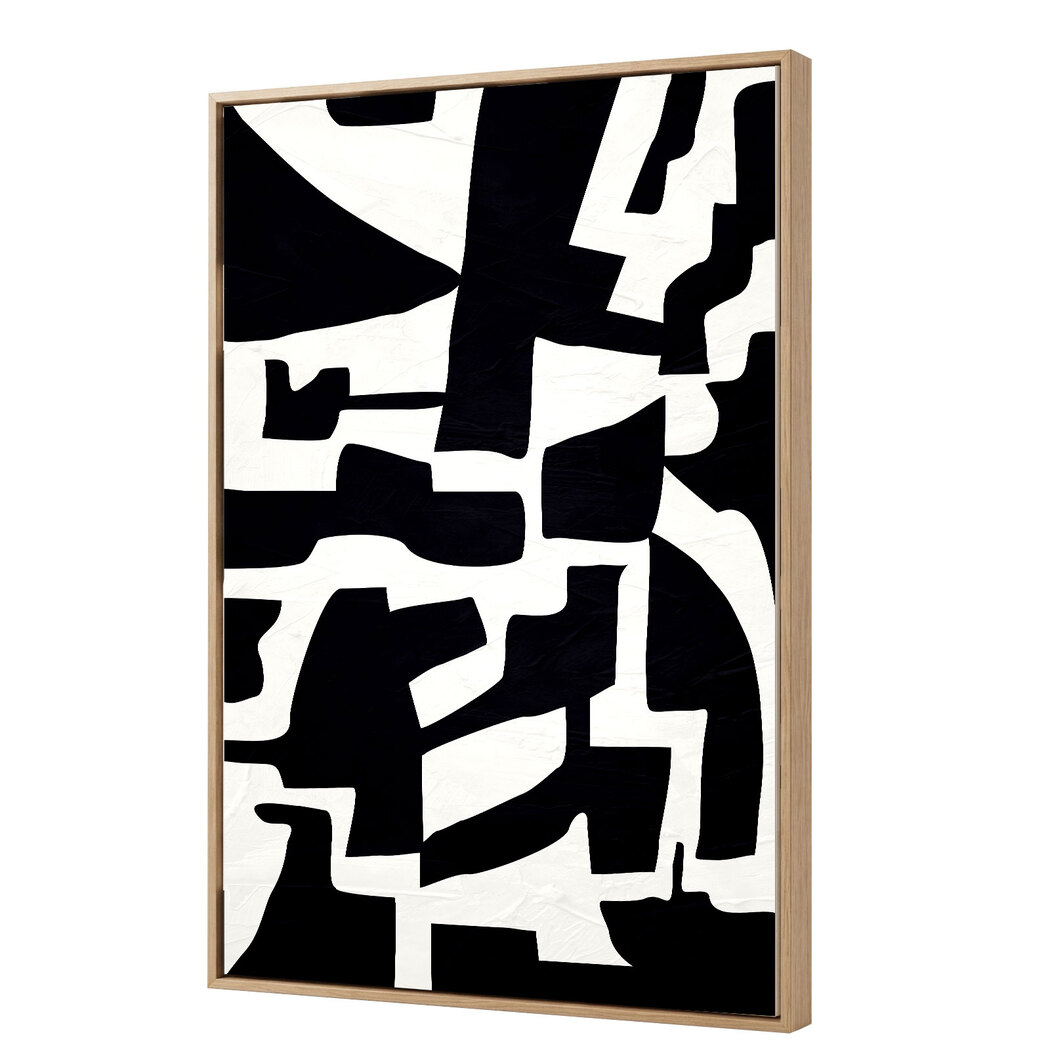 Yezi Modern Wall Art Canvas Abstract 80×120cm Framed Artwork Home Office Decor