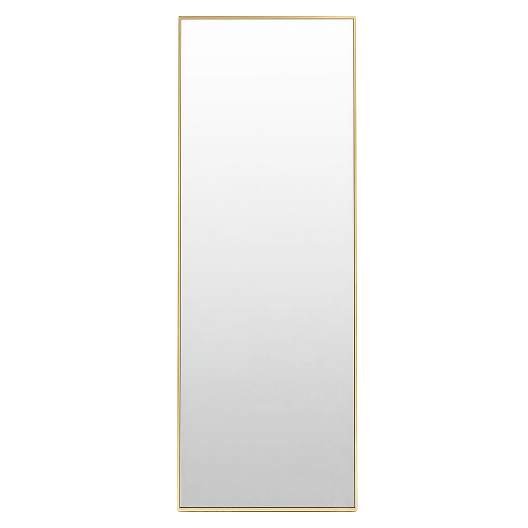 Yezi Rectangular Full Length Mirror 165x60cm Gold Standing Floor Wall Leaning detail