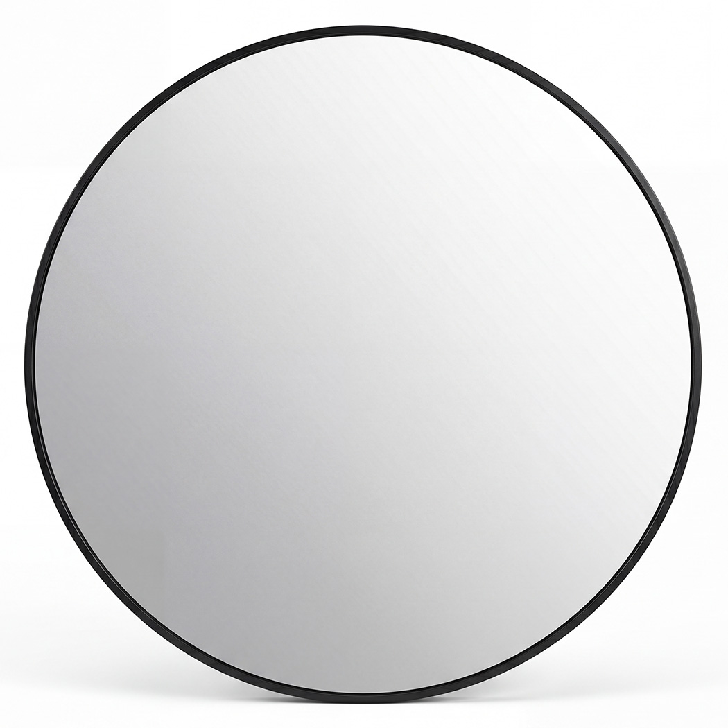 Yezi 60cm Wall Vanity Mirror Round Decorative Bathroom HD Glass Anti-explosion detail