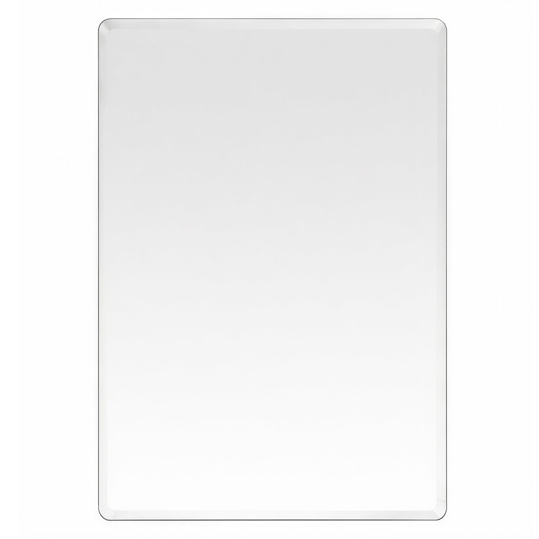 Yezi Wall Vanity Mirror Decorative Bathroom HD Glass Anti-explosion Frameless detail