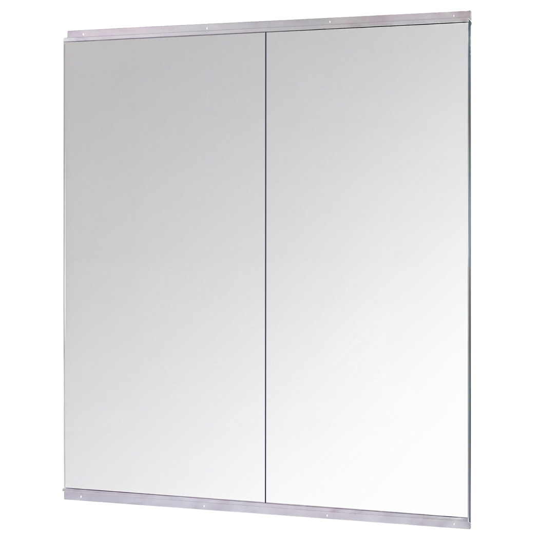 Yezi Workout Mirror Home Gym Mirror 2 Pcs Tempered Glass Full Length Wall Mount