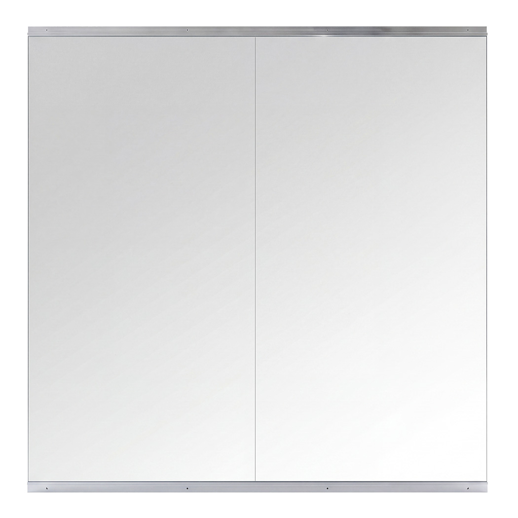 Yezi Workout Mirror Home Gym Mirror 2 Pcs Tempered Glass Full Length Wall Mount detail