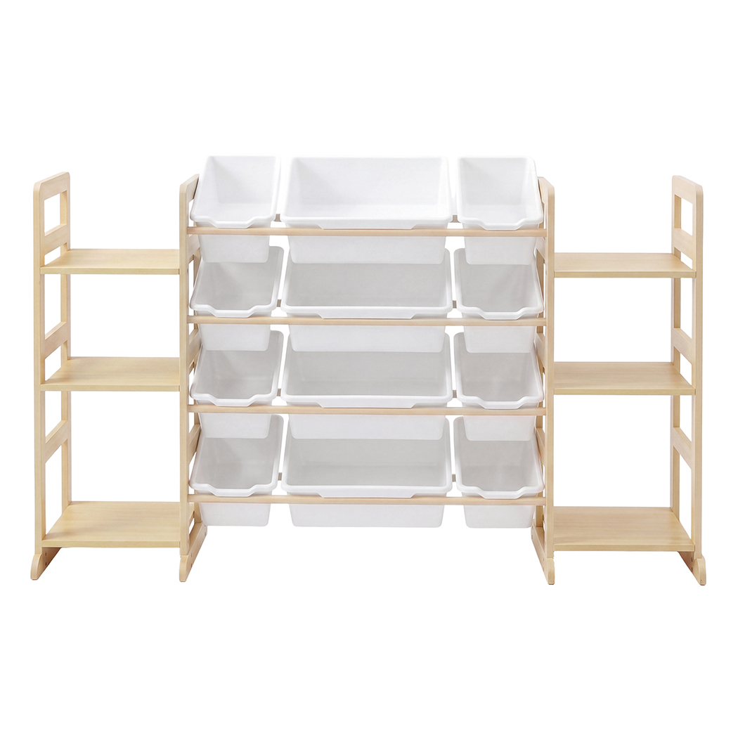 Levede Kids Toy Box Organiser 12 Bins 6 Shelves Display Storage Rack Playroom detail
