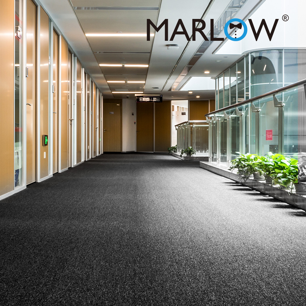 Marlow 20 Pcs Carpet Tiles 50x50cm Each Heavy Duty Commercial Office Flooring - Picture 102 of 113