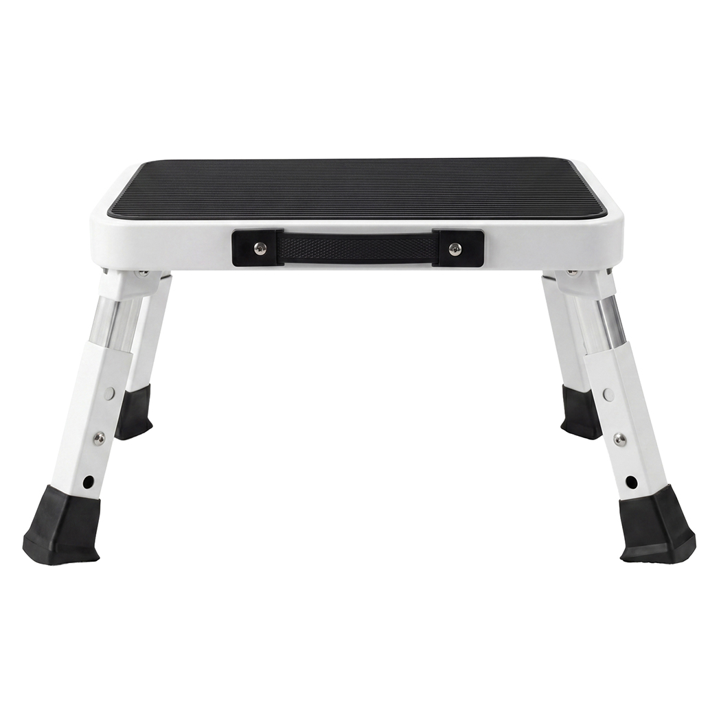 Levede Folding Aluminium Step Stool 150kg 3 Height Adjustable Portable Multi-Use detail
