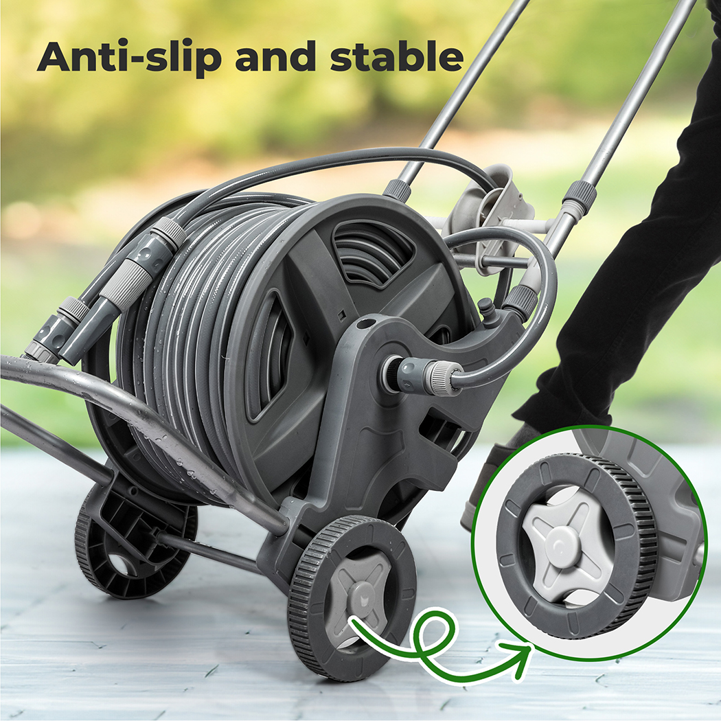 Traderight Retractable Hose Reel 1/2" X 20M/45M Garden Watering Car Washing - Picture 29 of 32