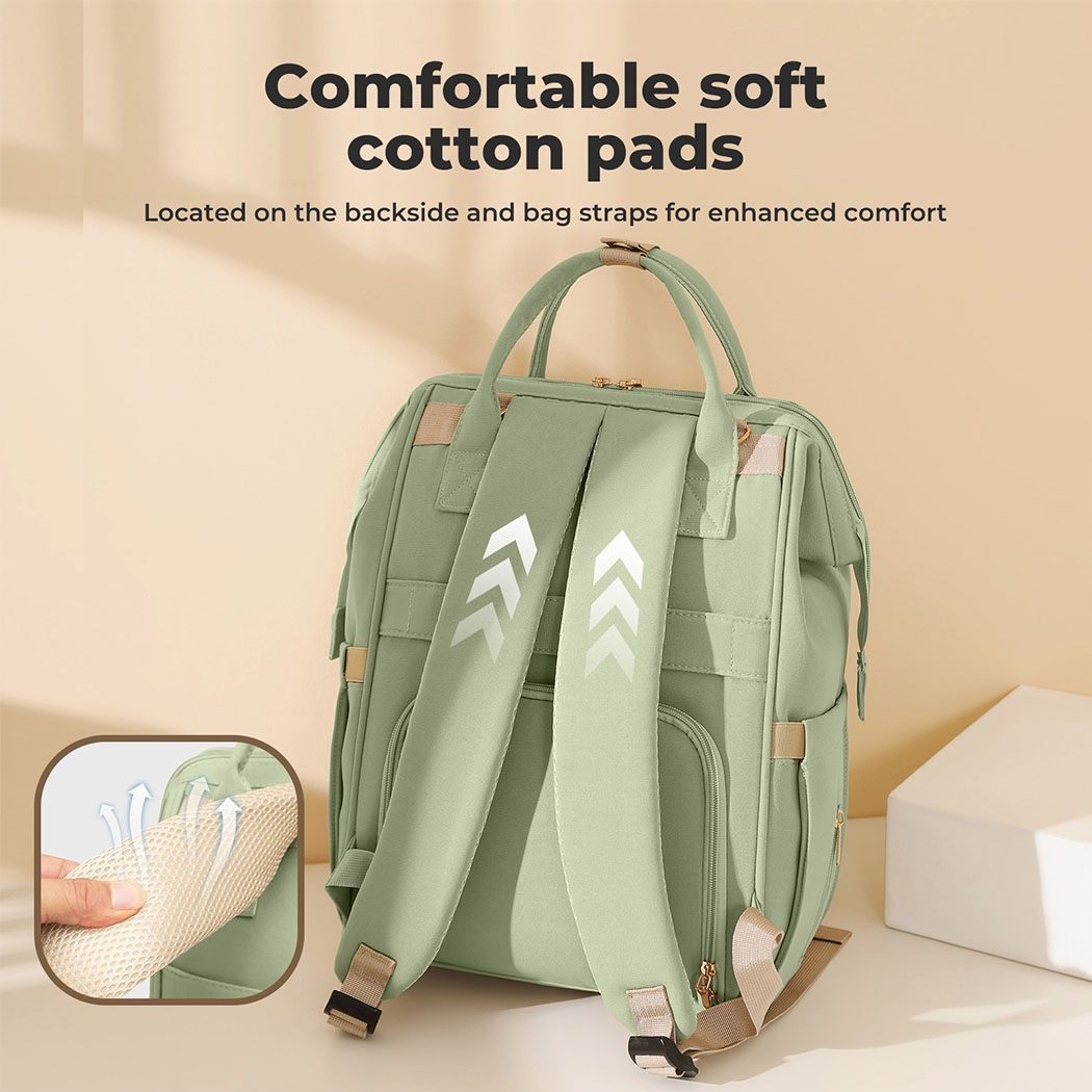 Bopeep Nappy Changing Bag Mummy Backpack Baby Diaper Bag Travel Waterproof - Picture 31 of 44