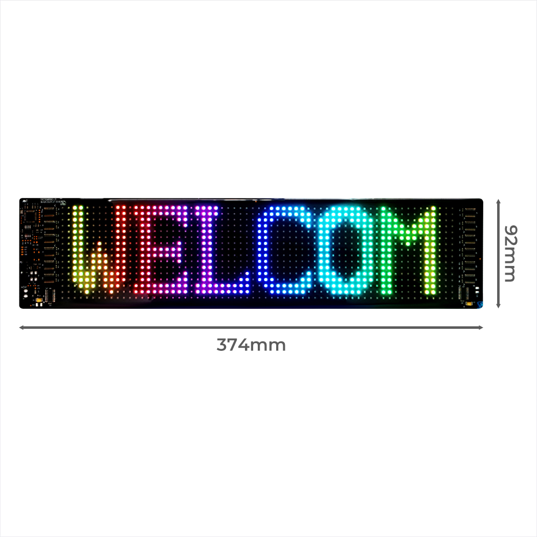 Emitto Car Window LED Light Dynamic Display Screen Panel APP Control Waterproof - Picture 31 of 33