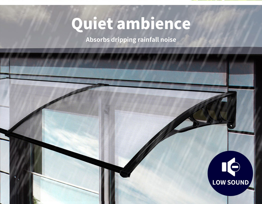 Mountview Window Door Awning Outdoor Canopy UV Patio Rain Cover DIY 1M X 1.2-6M - Picture 26 of 66