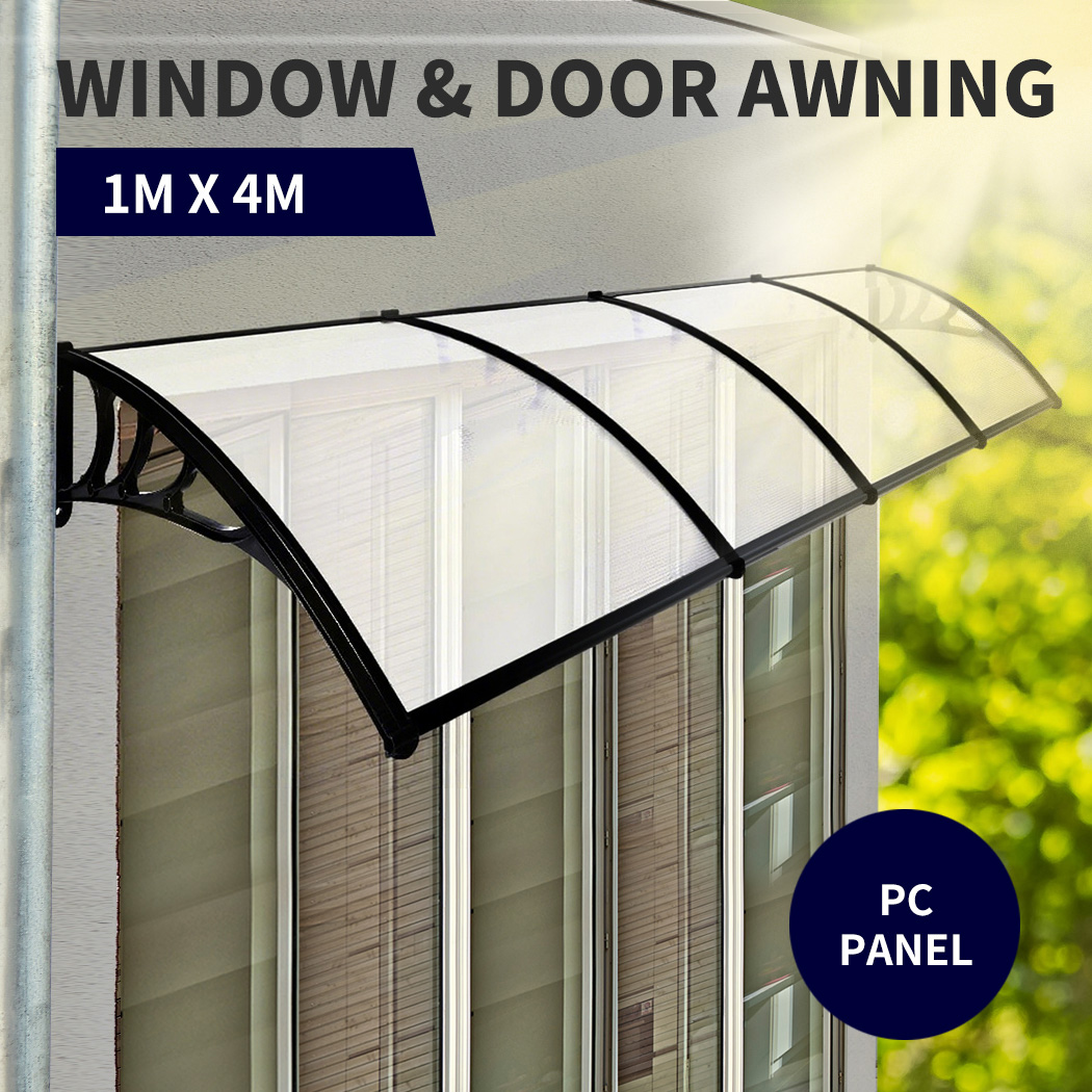 Mountview Window Door Awning Outdoor Canopy UV Patio Rain Cover DIY 1M X 1.2-6M - Picture 50 of 71