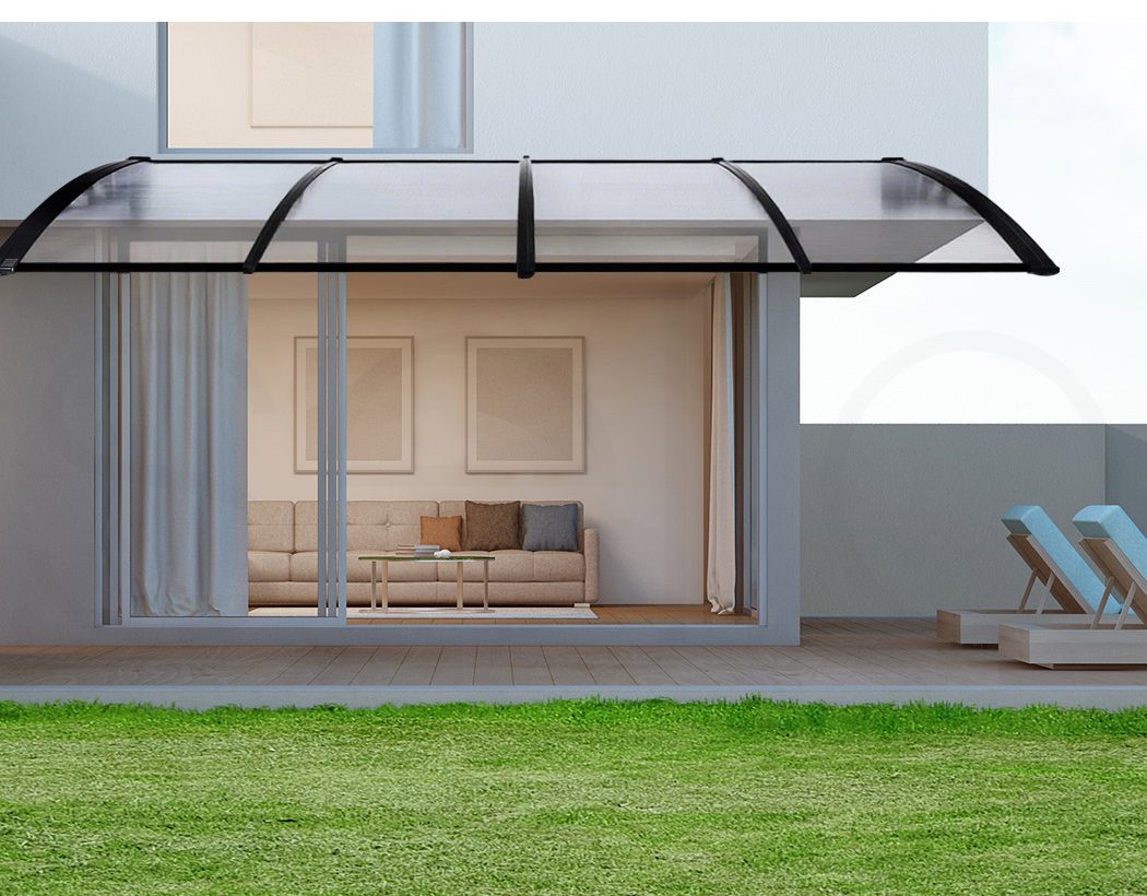 Mountview Window Door Awning Outdoor Canopy UV Patio Rain Cover DIY 1M X 1.2-6M - Picture 55 of 66
