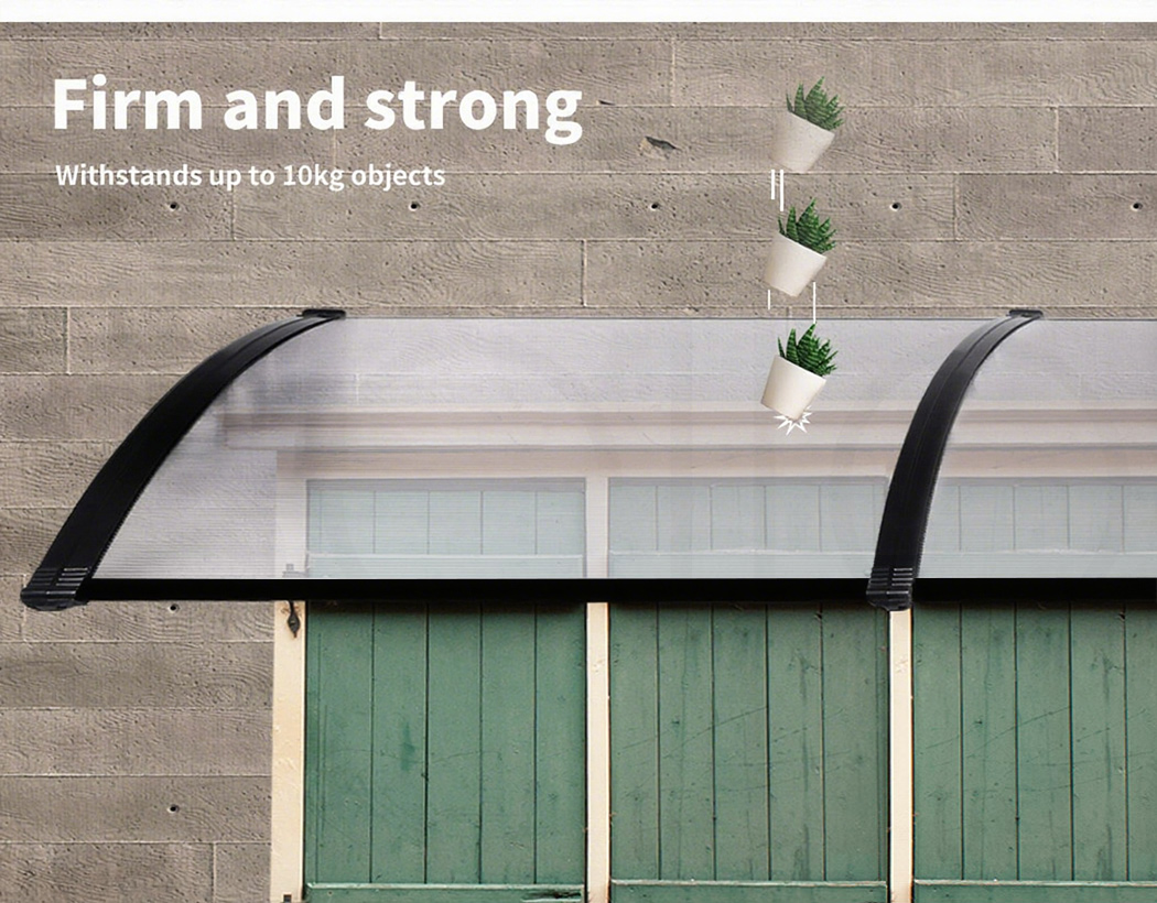 Mountview Window Door Awning Outdoor Canopy UV Patio Rain Cover DIY 1M X 1.2-6M - Picture 61 of 66