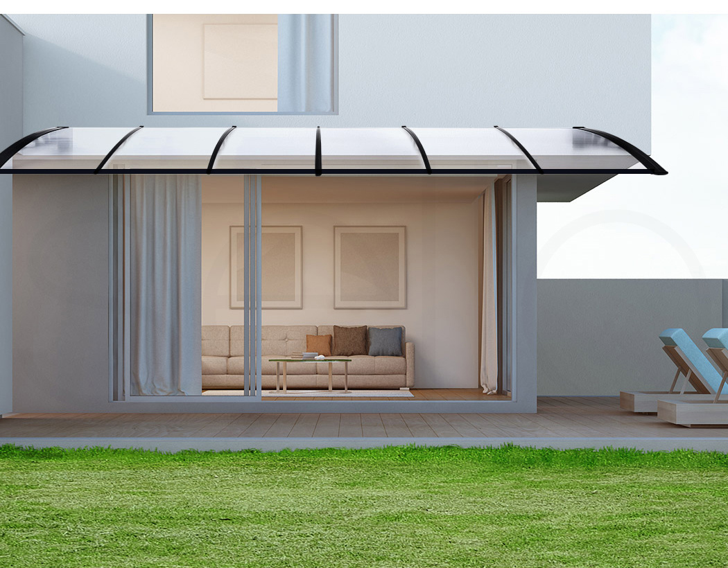 Mountview Window Door Awning Outdoor Canopy UV Patio Rain Cover DIY 1M X 1.2-6M - Picture 66 of 66