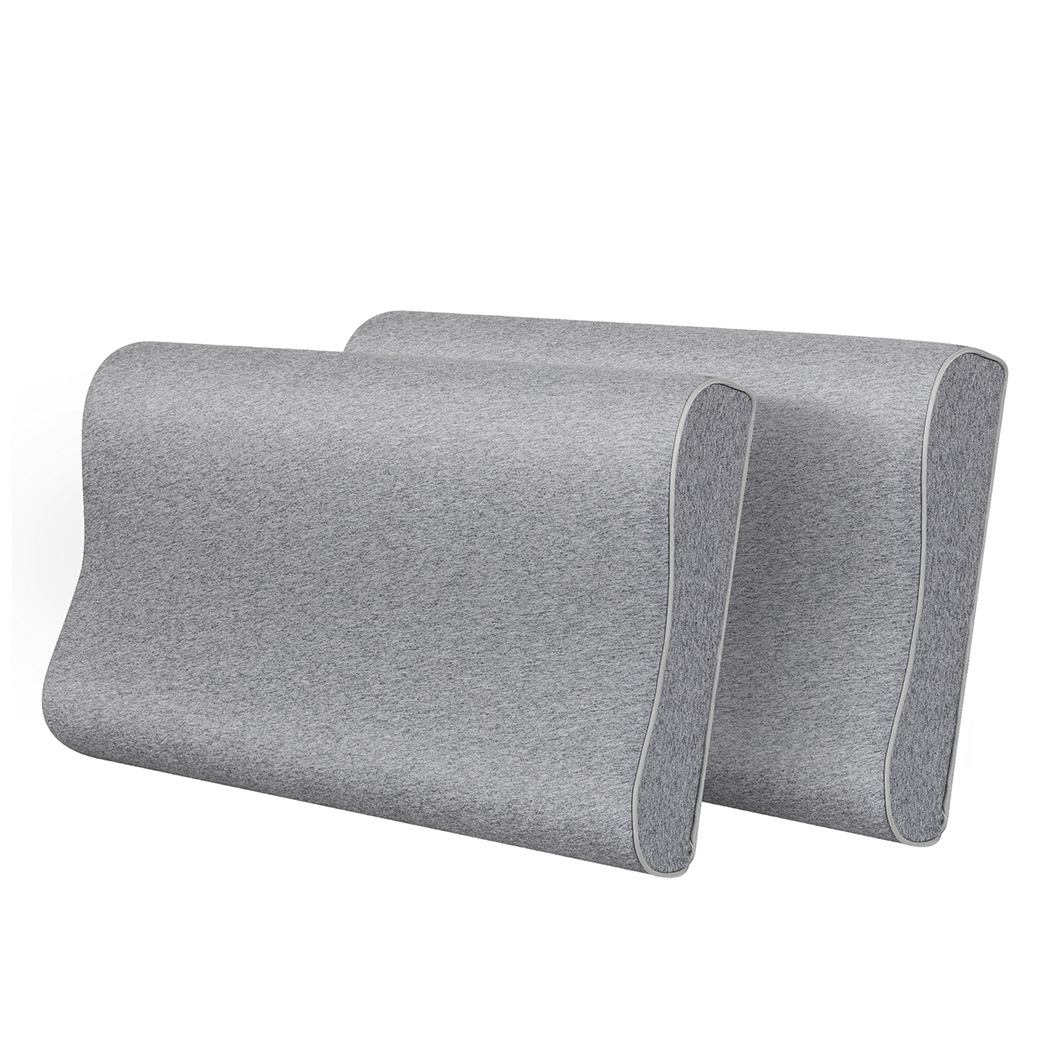 Dreamz Memory Foam Pillows Cervical Support Pilowcase Ergonomic Neck Pain Relief - Picture 20 of 30