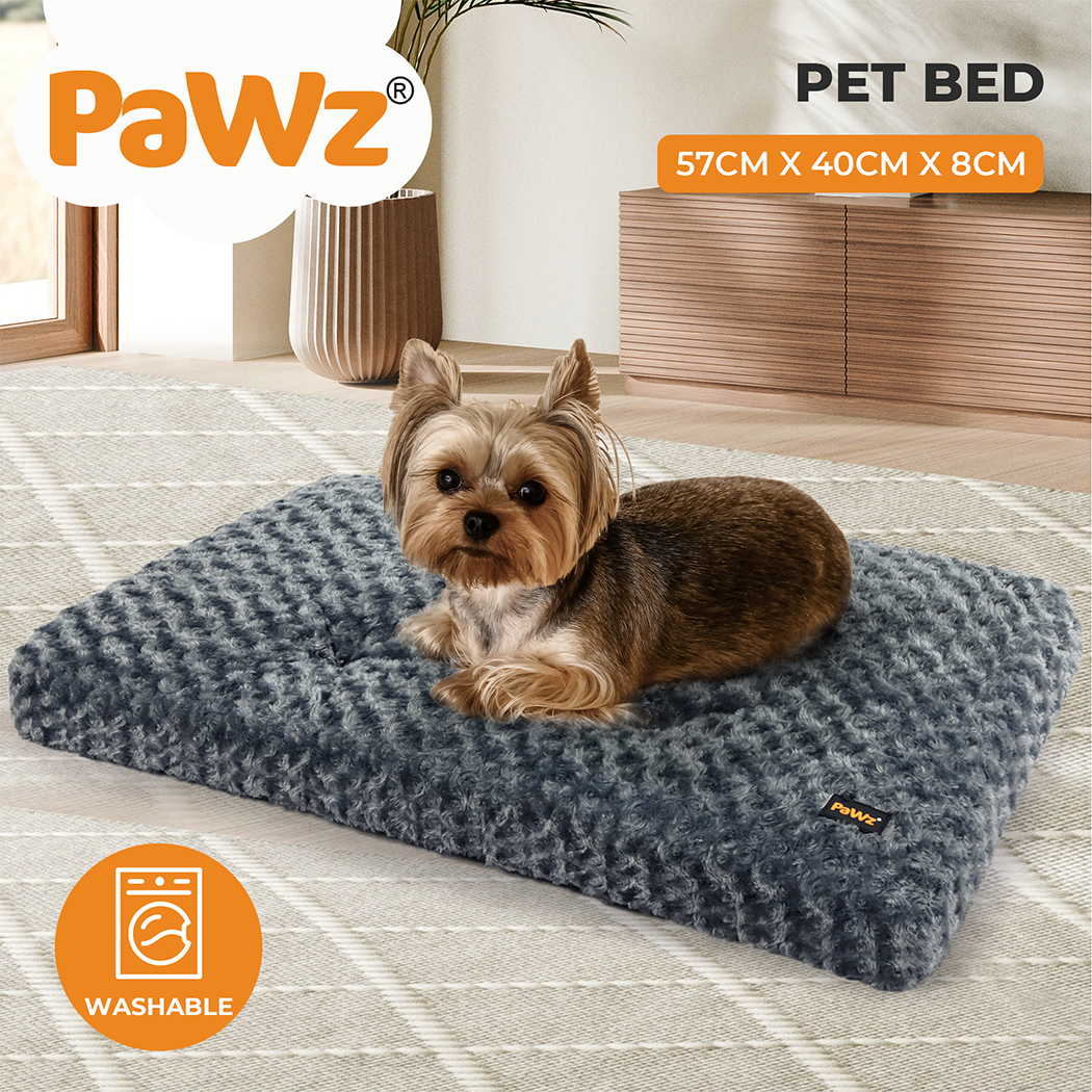 Pawz Dog Bed Pet Calming Washable Soft Warm Plush Mattress Cushion Extra Large - Picture 13 of 72