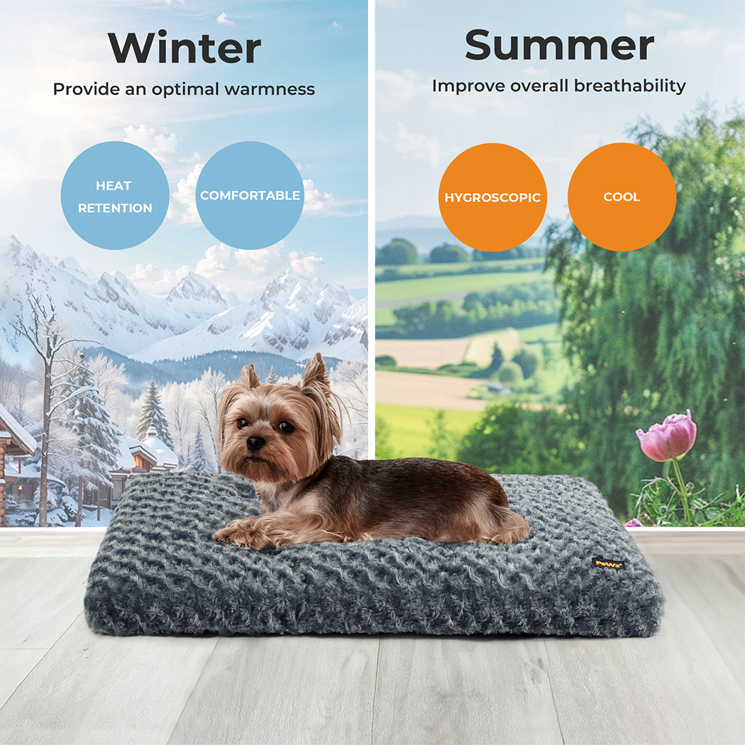 Pawz Dog Bed Pet Calming Washable Soft Warm Plush Mattress Cushion Extra Large - Picture 18 of 72