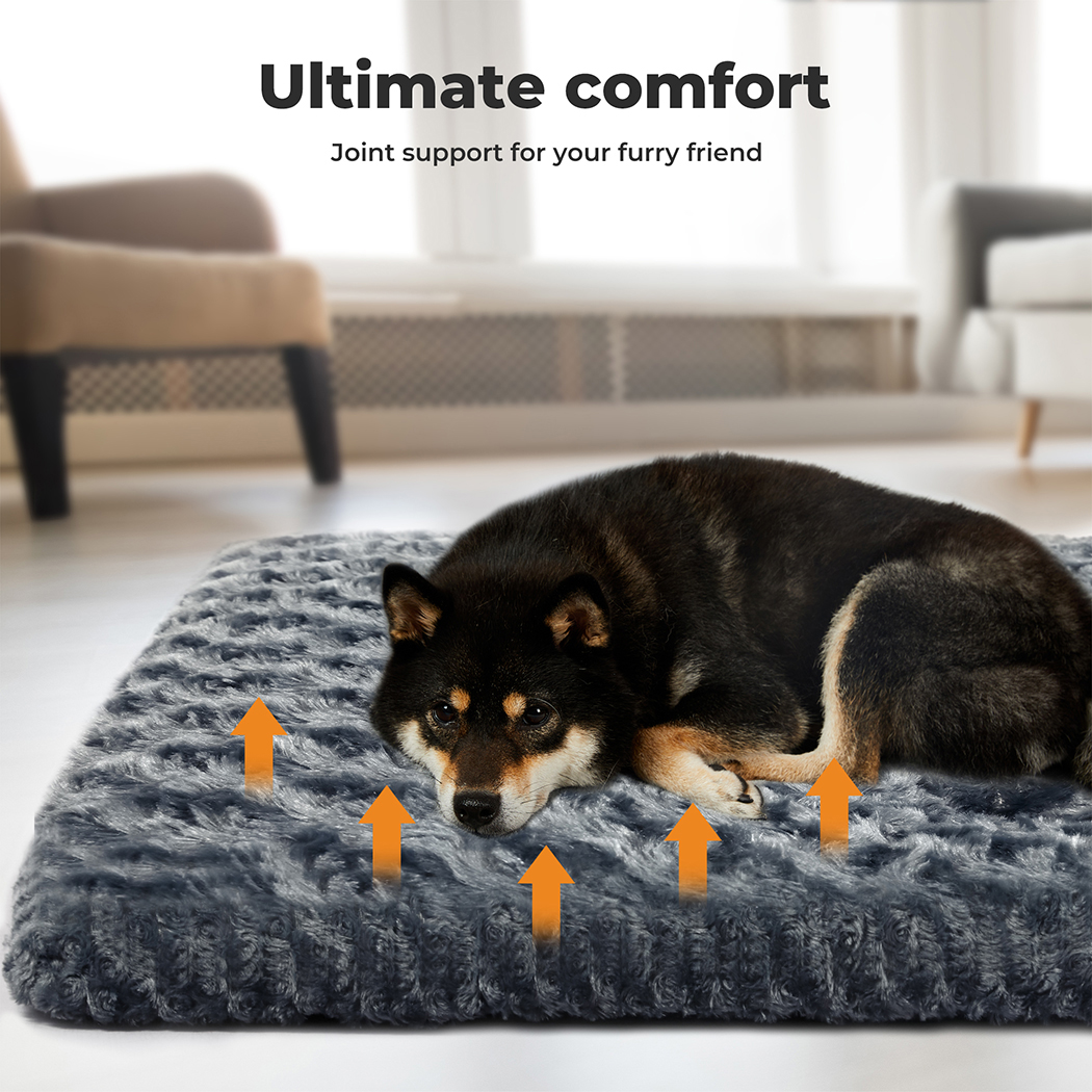 Pawz Dog Bed Pet Calming Washable Soft Warm Plush Mattress Cushion Extra Large - Picture 26 of 72