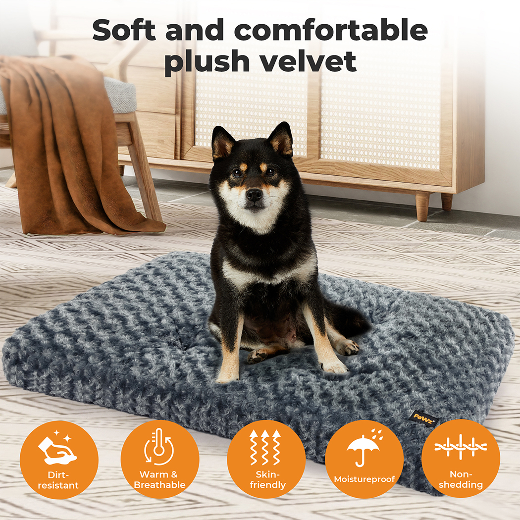 Pawz Dog Bed Pet Calming Washable Soft Warm Plush Mattress Cushion Extra Large - Picture 27 of 72