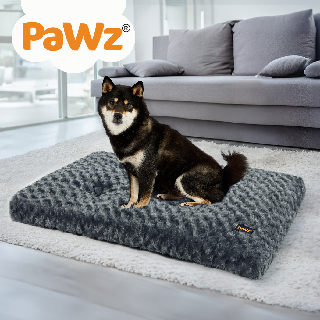 Pawz Dog Bed Pet Calming Washable Soft Warm Plush Mattress Cushion Extra Large - Picture 35 of 72