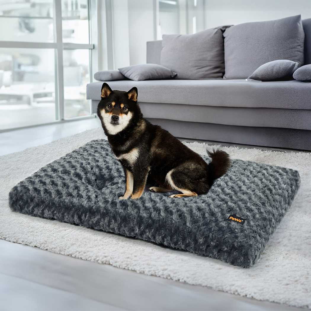 Pawz Dog Bed Pet Calming Washable Soft Warm Plush Mattress Cushion Extra Large - Picture 36 of 71