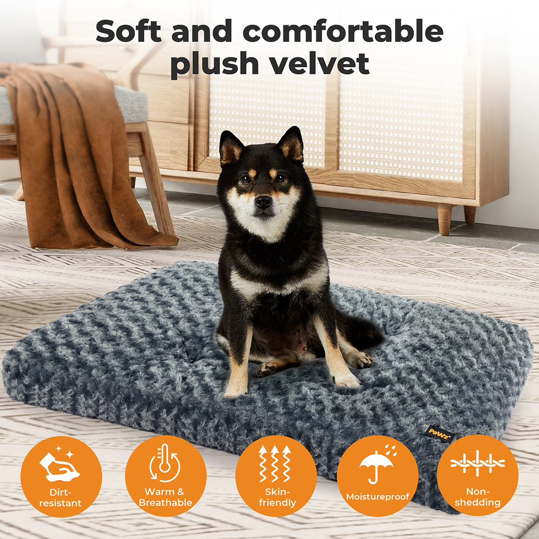 Pawz Dog Bed Pet Calming Washable Soft Warm Plush Mattress Cushion Extra Large - Picture 39 of 72