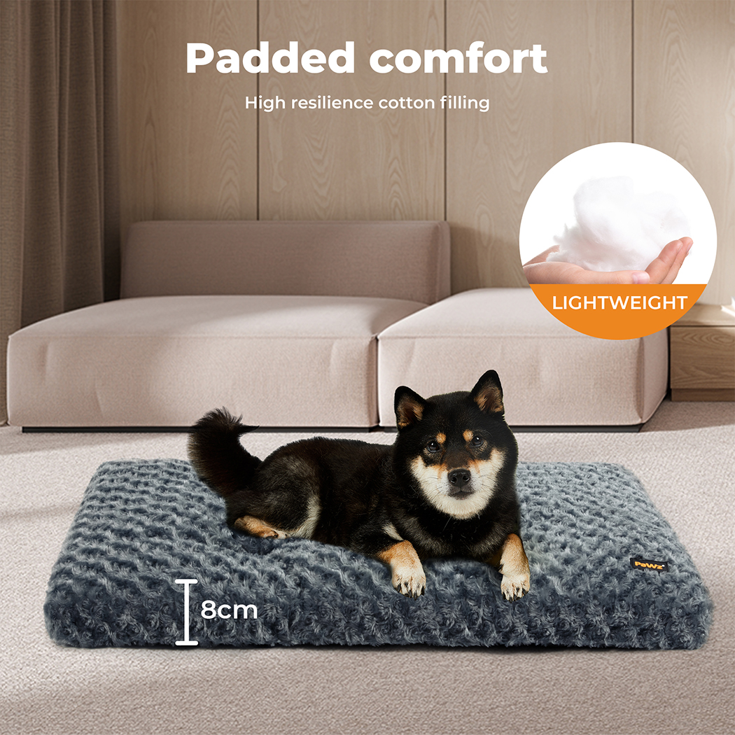 Pawz Dog Bed Pet Calming Washable Soft Warm Plush Mattress Cushion Extra Large - Picture 40 of 72