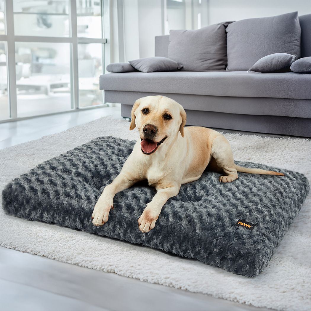 Pawz Dog Bed Pet Calming Washable Soft Warm Plush Mattress Cushion Extra Large - Picture 60 of 71