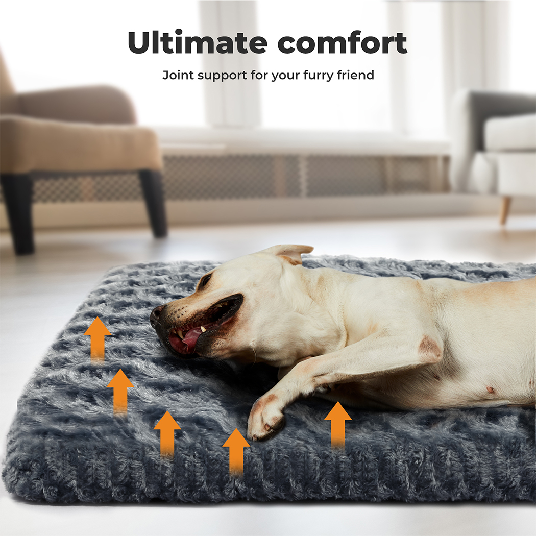 Pawz Dog Bed Pet Calming Washable Soft Warm Plush Mattress Cushion Extra Large - Picture 62 of 72