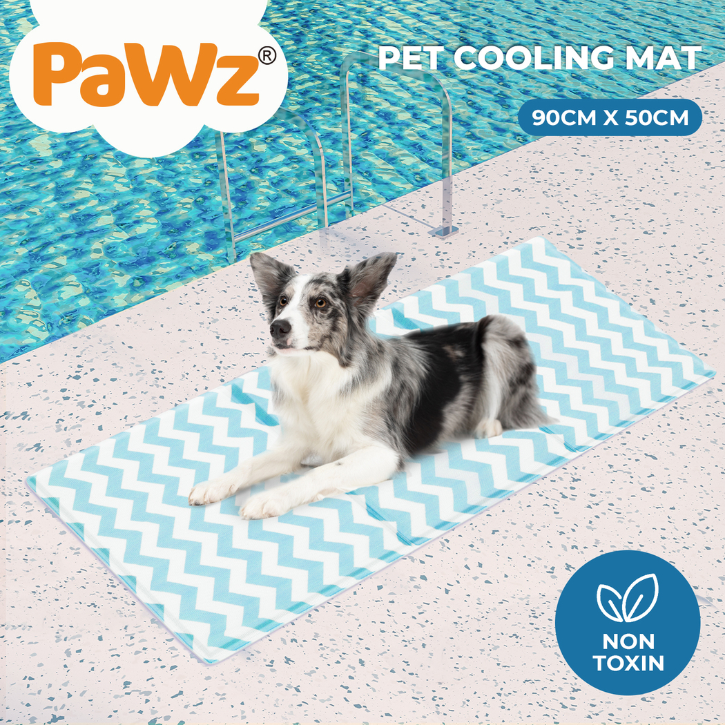 Pawz Pet Cooling Mat Gel Dog Water Bed Ice Mattress Non-Toxic Self-Cool Durable - Picture 14 of 107
