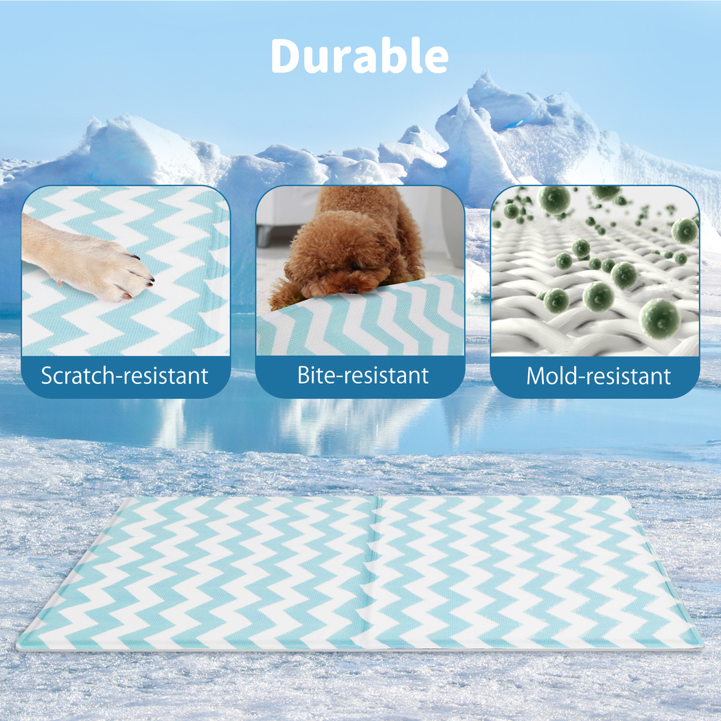 Pawz Pet Cooling Mat Gel Dog Water Bed Ice Mattress Non-Toxic Self-Cool Durable - Picture 28 of 107