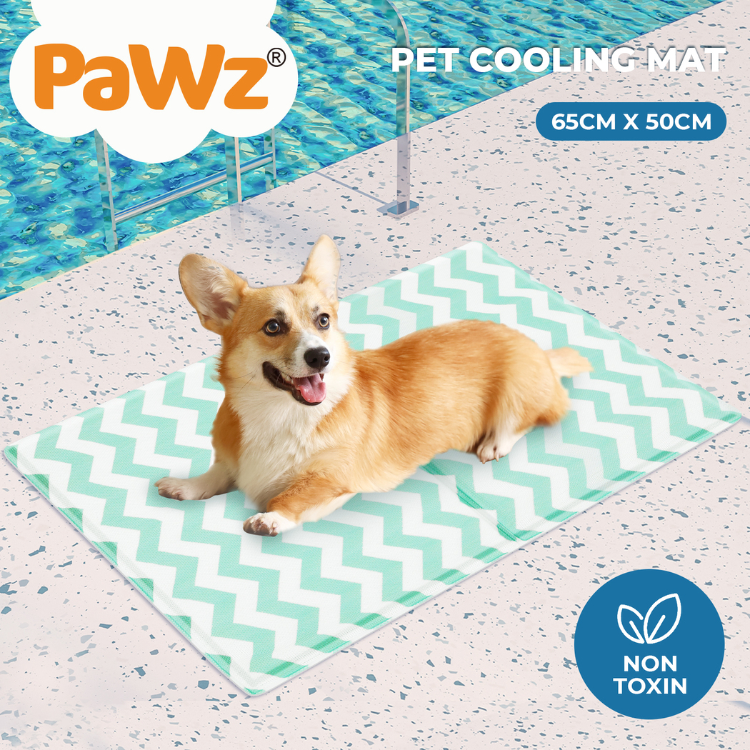 Pawz Pet Cooling Mat Gel Dog Water Bed Ice Mattress Non-Toxic Self-Cool Durable - Picture 74 of 107
