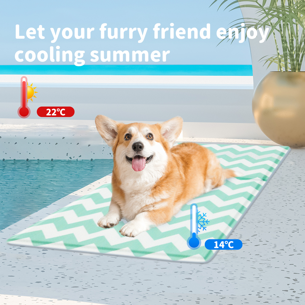 Pawz Pet Cooling Mat Gel Dog Water Bed Ice Mattress Non-Toxic Self-Cool Durable - Picture 75 of 107