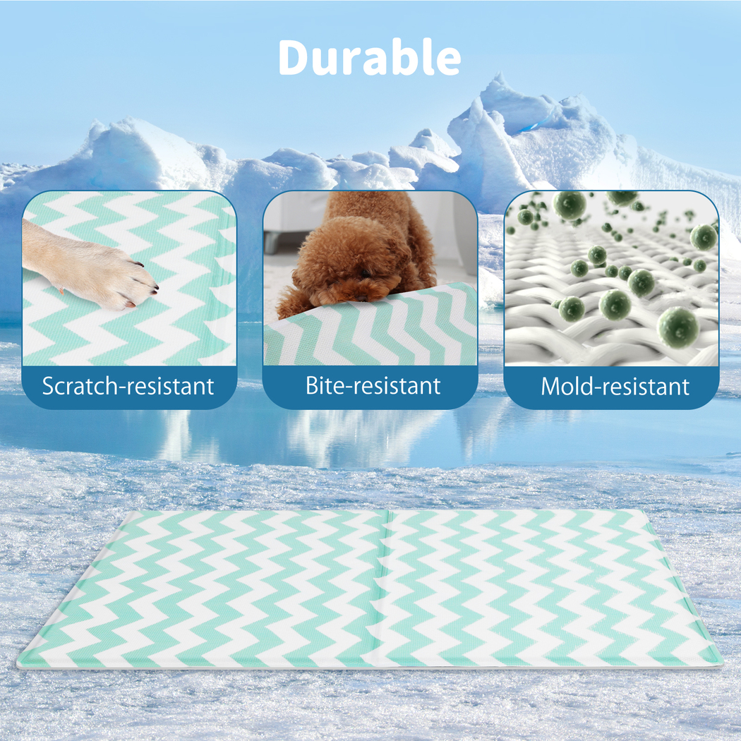 Pawz Pet Cooling Mat Gel Dog Water Bed Ice Mattress Non-Toxic Self-Cool Durable - Picture 76 of 107