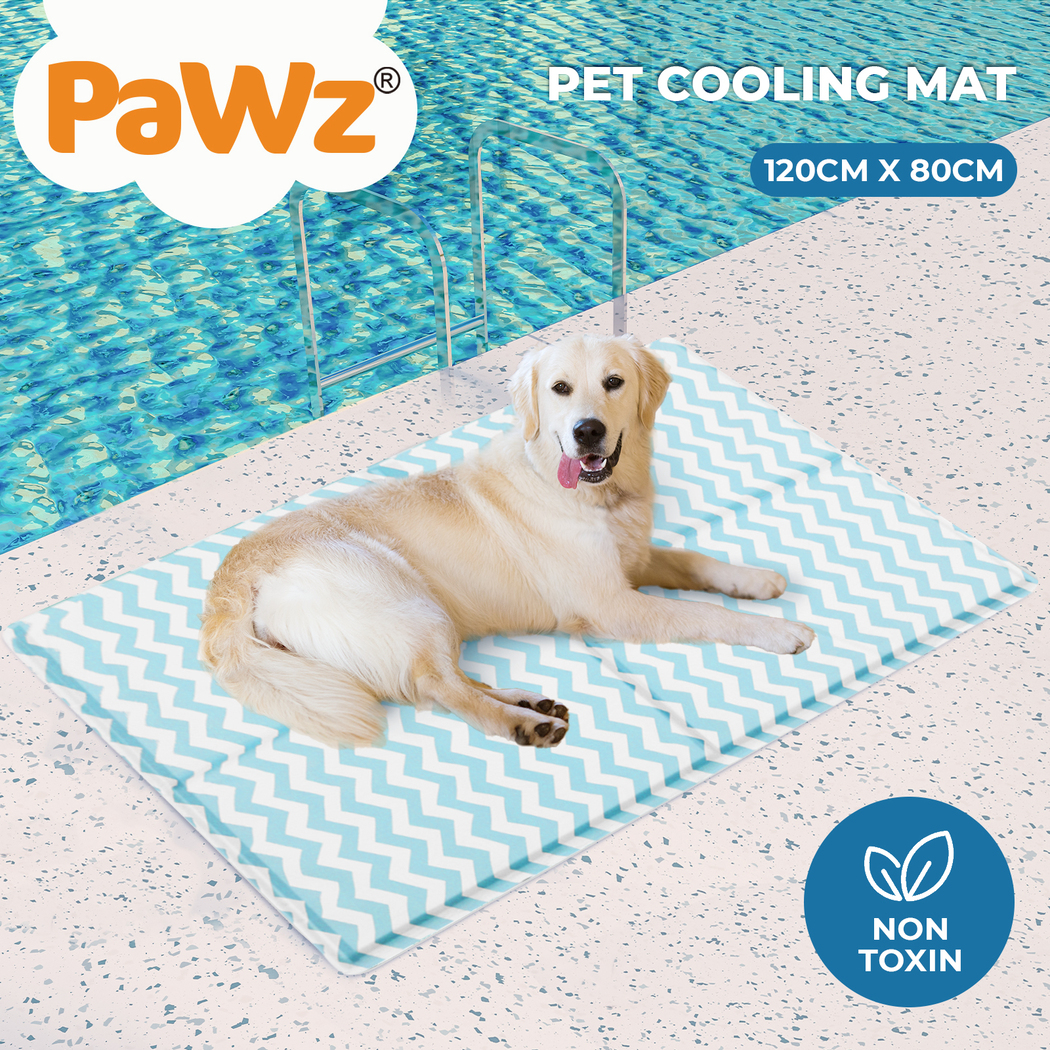 Pawz Pet Cooling Mat Gel Dog Water Bed Ice Mattress Non-Toxic Self-Cool Durable - Picture 50 of 107