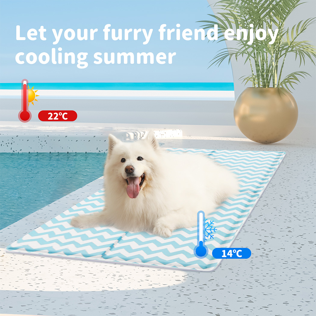 Pawz Pet Cooling Mat Gel Dog Water Bed Ice Mattress Non-Toxic Self-Cool Durable - Picture 51 of 107