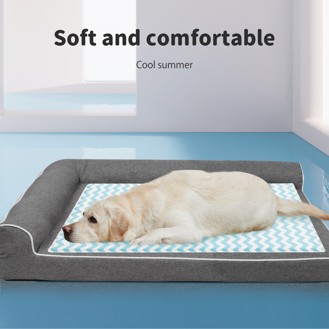 Pawz Pet Cooling Mat Gel Dog Water Bed Ice Mattress Non-Toxic Self-Cool Durable - Picture 53 of 107