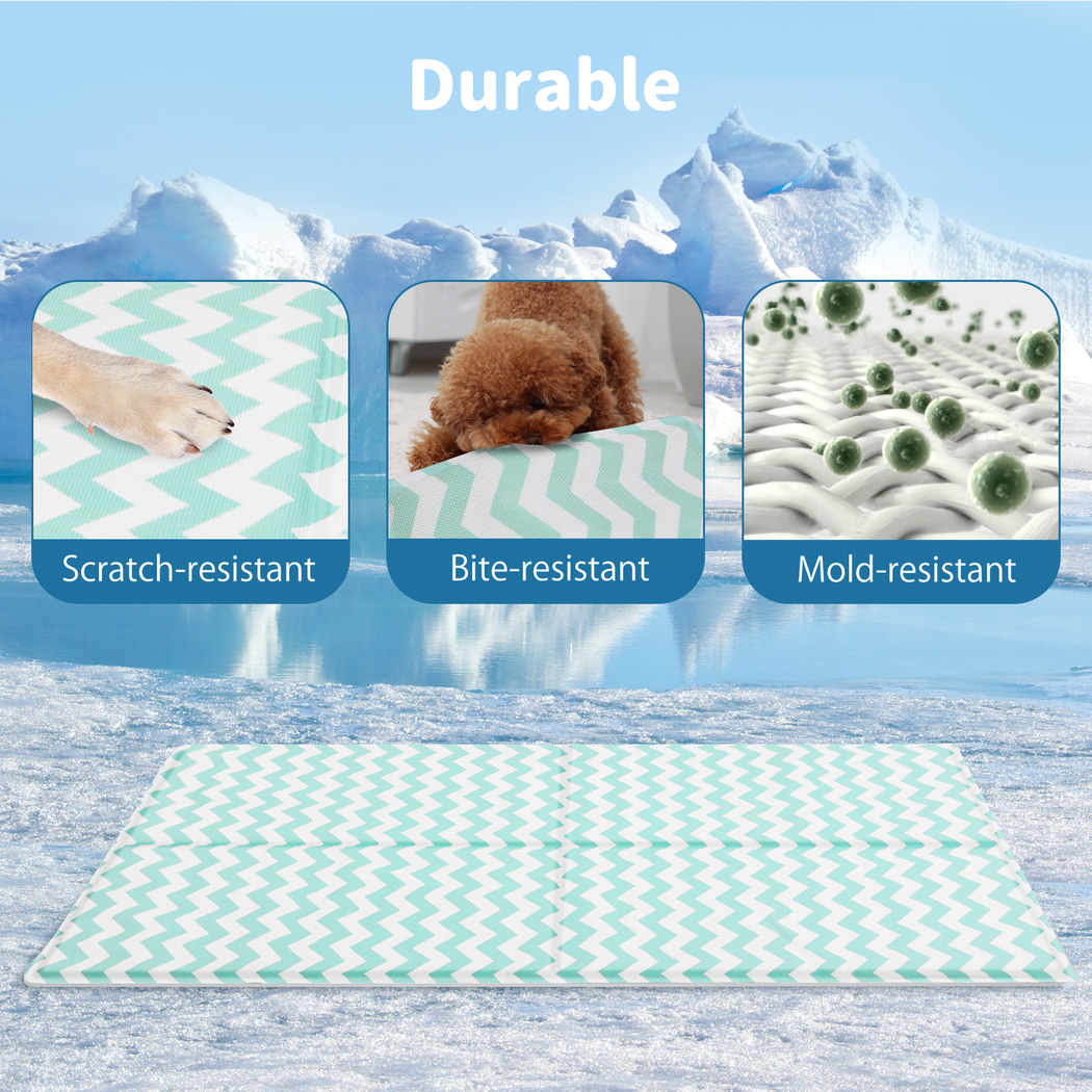 Pawz Pet Cooling Mat Gel Dog Water Bed Ice Mattress Non-Toxic Self-Cool Durable - Picture 100 of 107