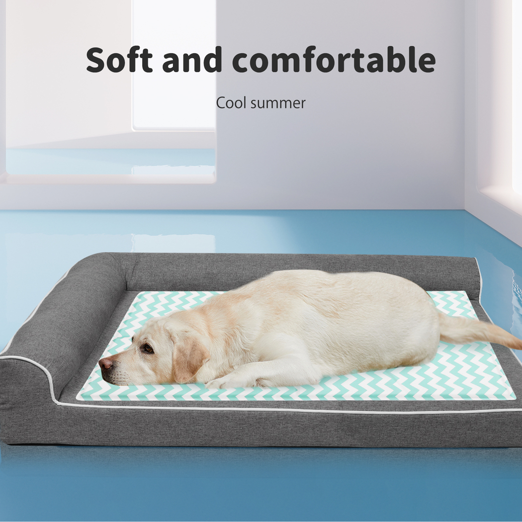 Pawz Pet Cooling Mat Gel Dog Water Bed Ice Mattress Non-Toxic Self-Cool Durable - Picture 101 of 107