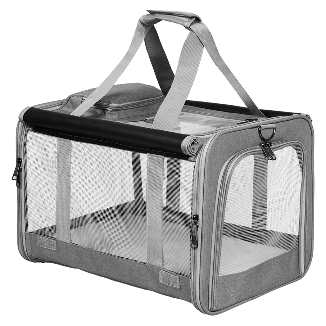 Pawz Pet Carrier Bag Foldable Dog Cat Soft Crate Travel Cage Portable Car Kennel - Picture 84 of 84