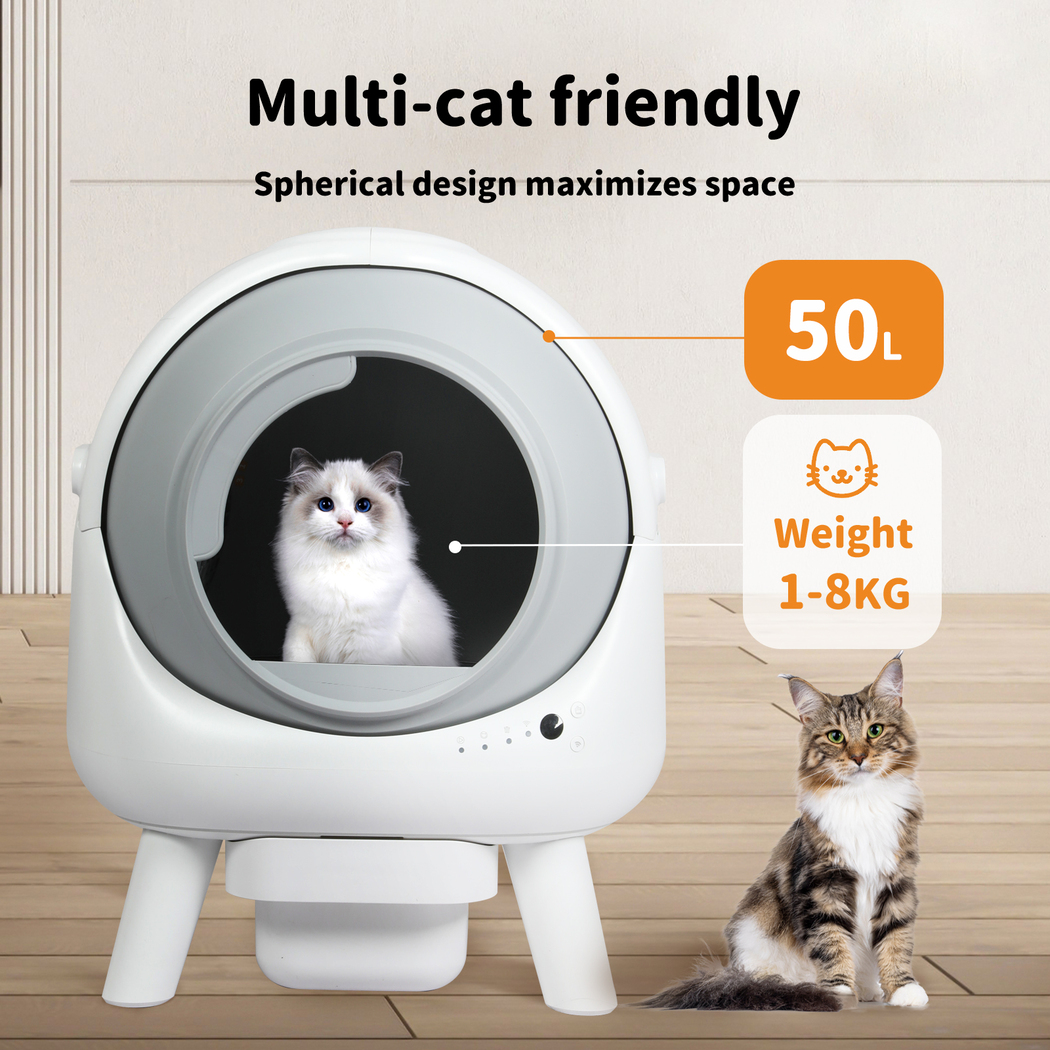 Pawz Smart Cat Litter Box Large Marchine Automatic Self Cleaning APP Control - Picture 26 of 36
