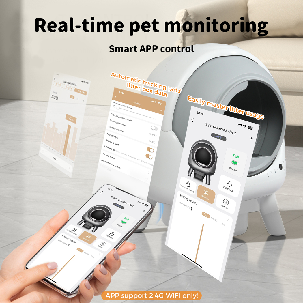 Pawz Smart Cat Litter Box Large Marchine Automatic Self Cleaning APP Control - Picture 29 of 36
