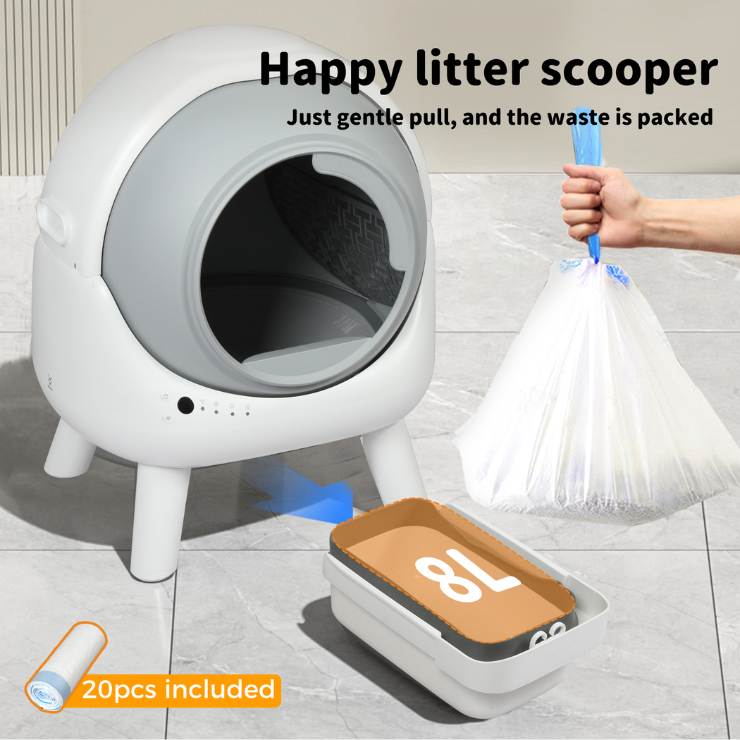 Pawz Smart Cat Litter Box Large Marchine Automatic Self Cleaning APP Control - Picture 35 of 36